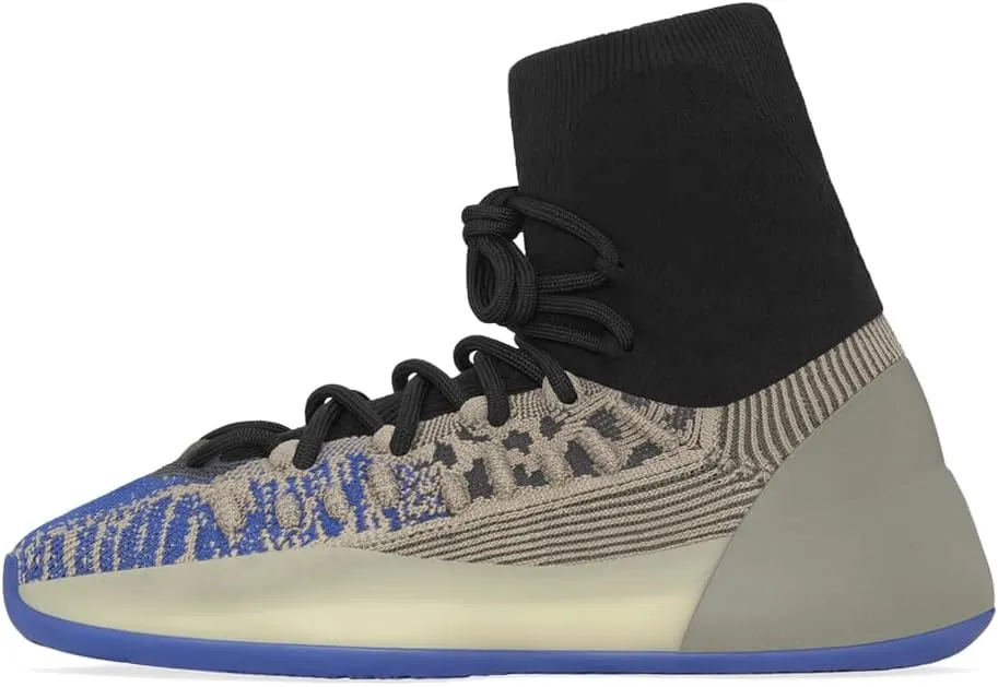 adidas Mens Yeezy Basketball Sneakers Shoes - Blue