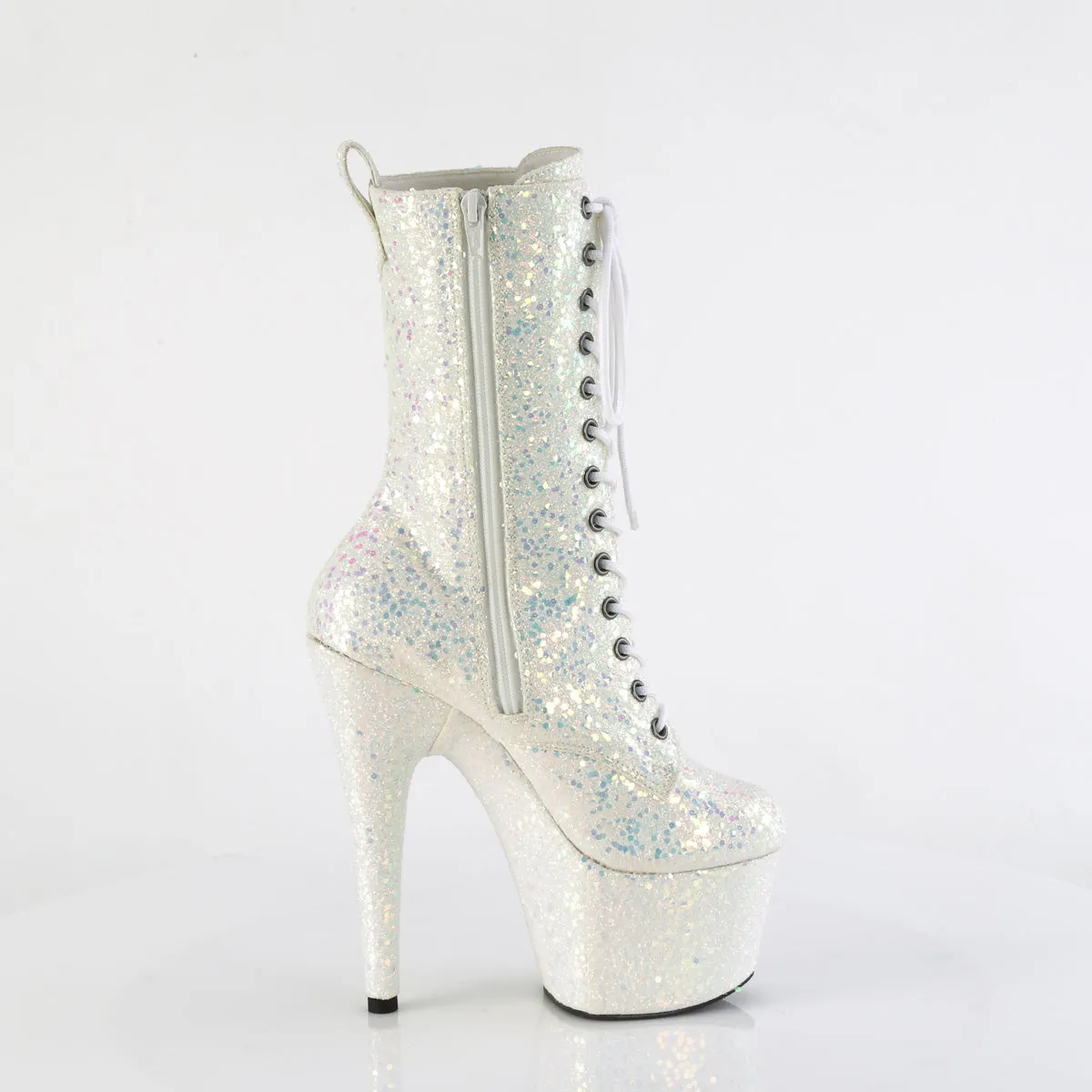 ADORE-1040IG Pleaser Opal Iridescent Glitter Sexy Platform Shoes (Pole Dancing Heels)