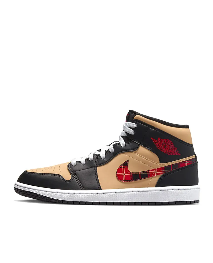 Air Jordan 1 Mid SE 'Tartan Swoosh'