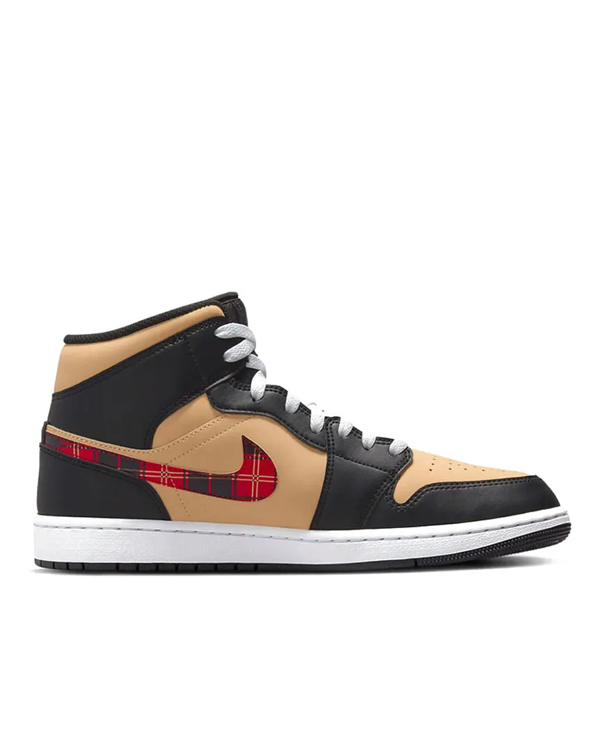 Air Jordan 1 Mid SE 'Tartan Swoosh'