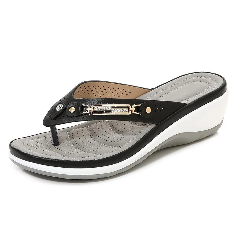 Arch Support Soft Cushion Flip Flops Slippers