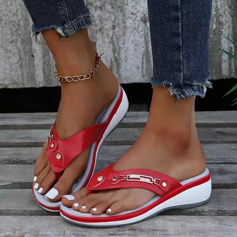 Arch Support Soft Cushion Flip Flops Slippers