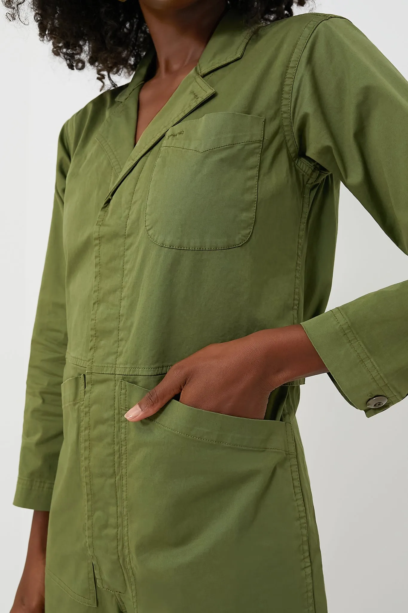 Army Green Standard Jumpsuit
