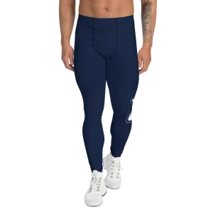 Athletic Apparatus Navy White logo V3 Men's Leggings