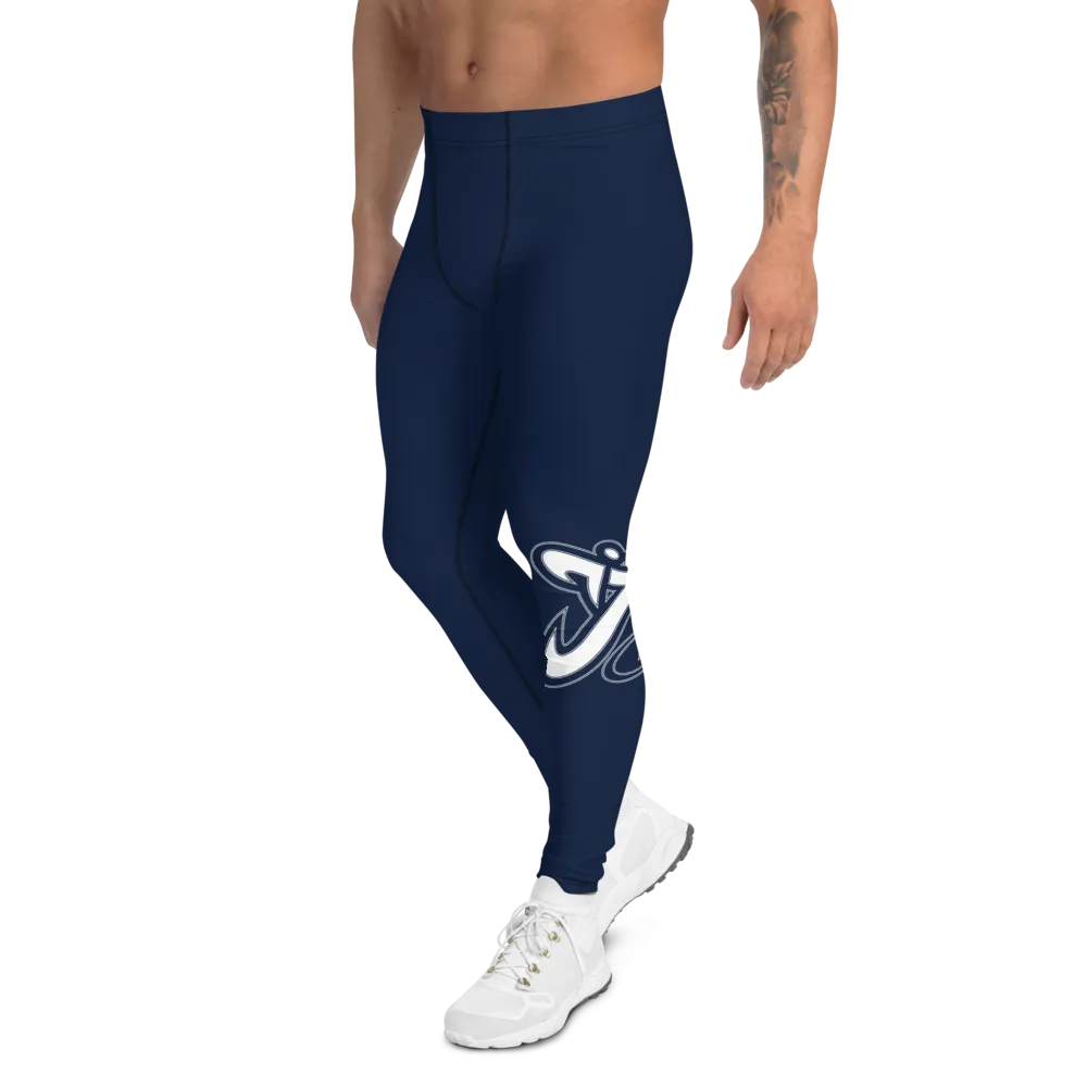 Athletic Apparatus Navy White logo V3 Men's Leggings