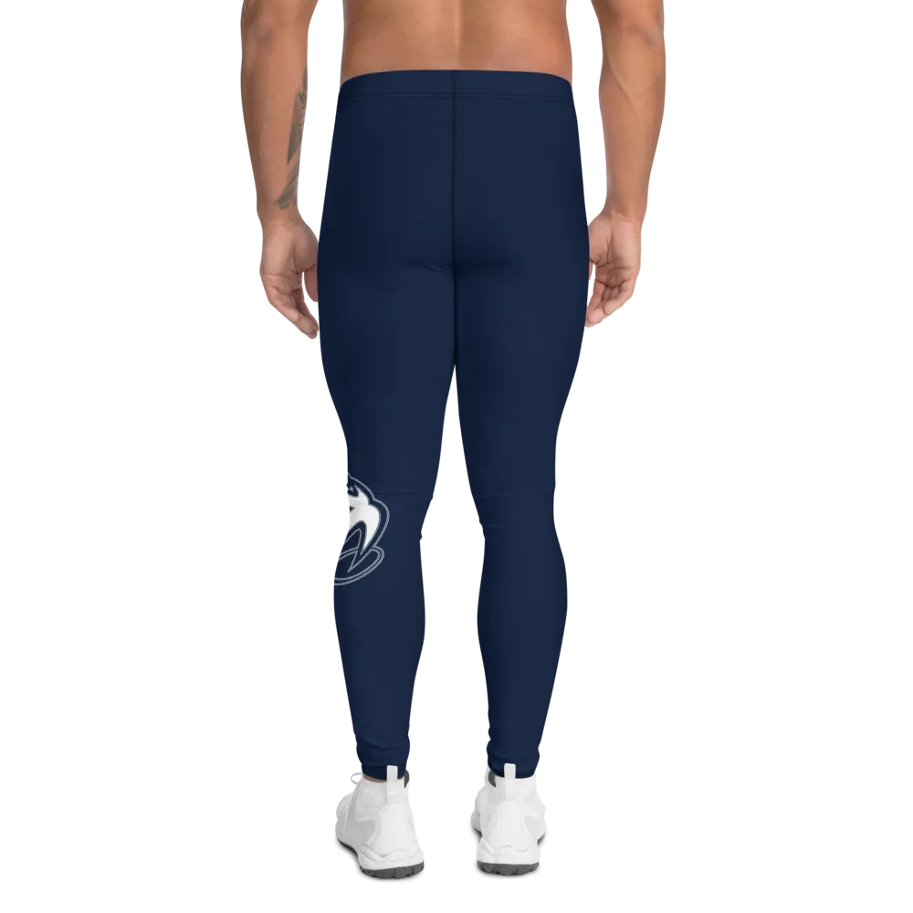 Athletic Apparatus Navy White logo V3 Men's Leggings