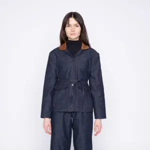 Balmoral Jacket - Slub Nep Rinsed - Indigo Balmoral Jacket - Slub Nep Rinsed - Indigo