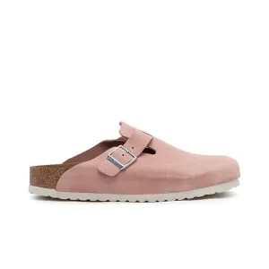 Birkenstock Unisex Boston Soft  Footbed Clogs 10232791 Pink Clay, Regular Width