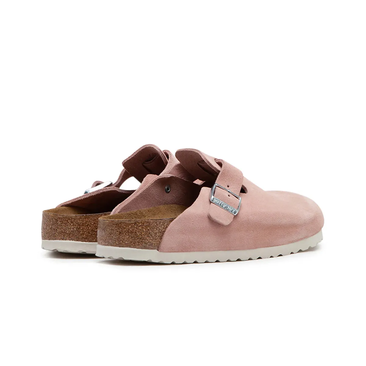 Birkenstock Unisex Boston Soft  Footbed Clogs 10232791 Pink Clay, Regular Width