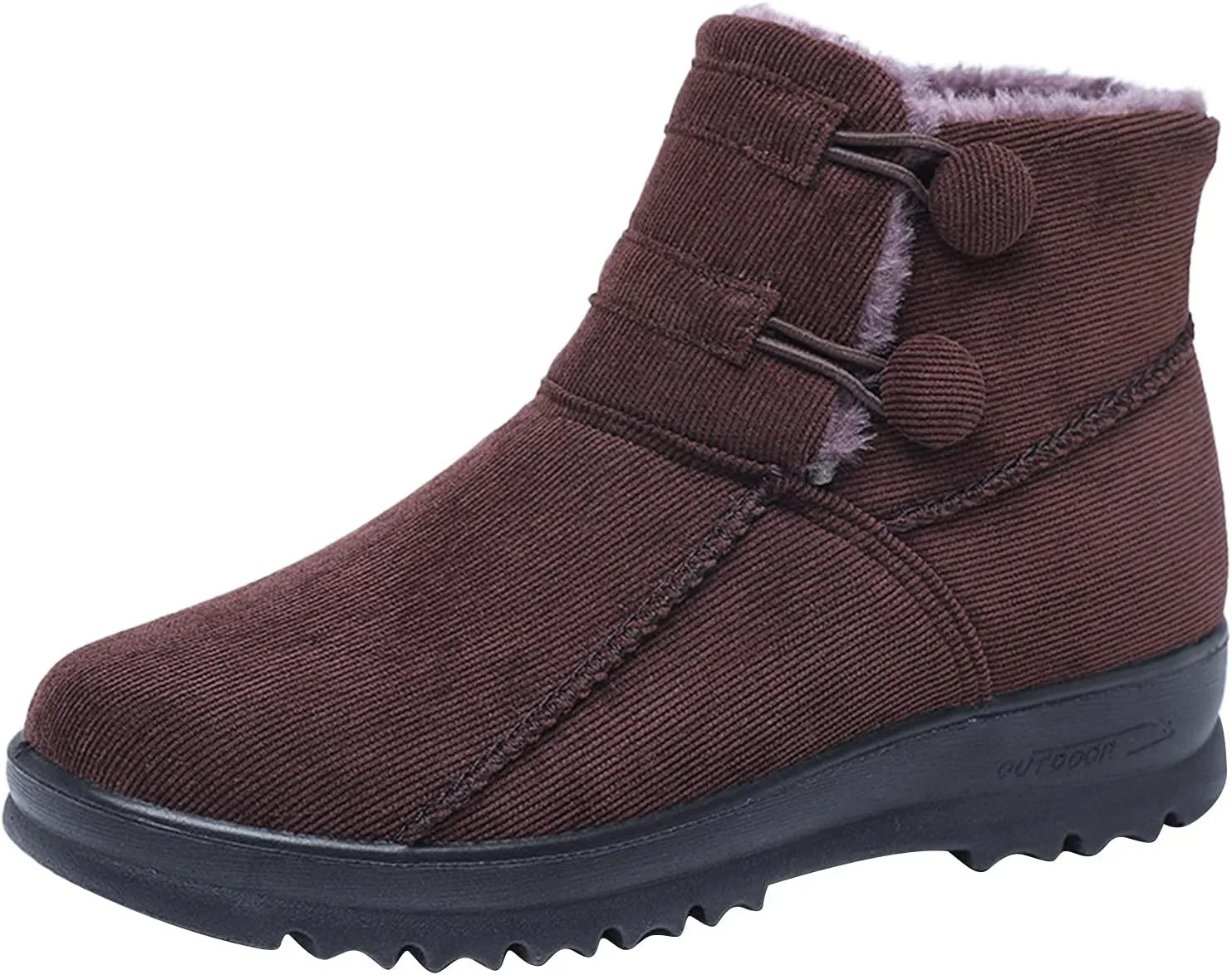 Boots Winter Snow Women's Womens Tall Snow Boots Waterproof Womens Winter Boots Size 11 Wide Width Slip Resistant Waterproof Composite Toe Work Boots Women Botas De Mujer Para El Frio Elegante
