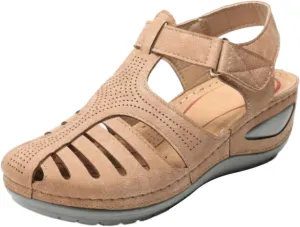 Deals of The Day Sandals Women Orthopedic Comfortable Summer Sandals for Women Classy Comfortable Womens Work Shoes with Wedges Wide Sandals for Women Sandals Women Black