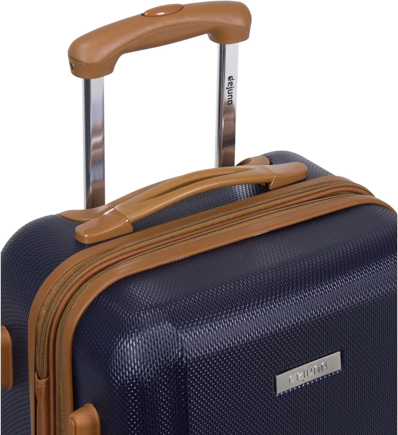 Dejuno Legion New Generation 3-pc Hardside Spinner TSA Combination Lock Luggage, Navy, 3-Piece Set