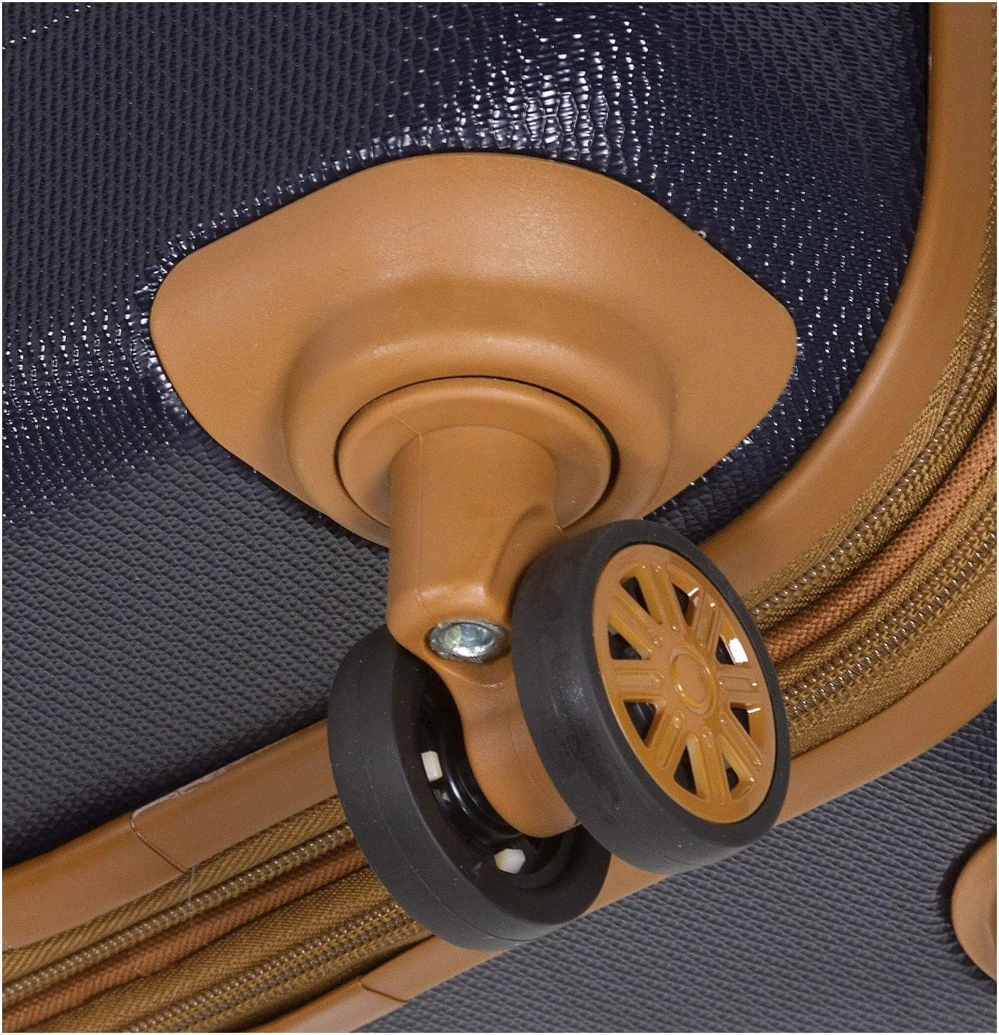 Dejuno Legion New Generation 3-pc Hardside Spinner TSA Combination Lock Luggage, Navy, 3-Piece Set