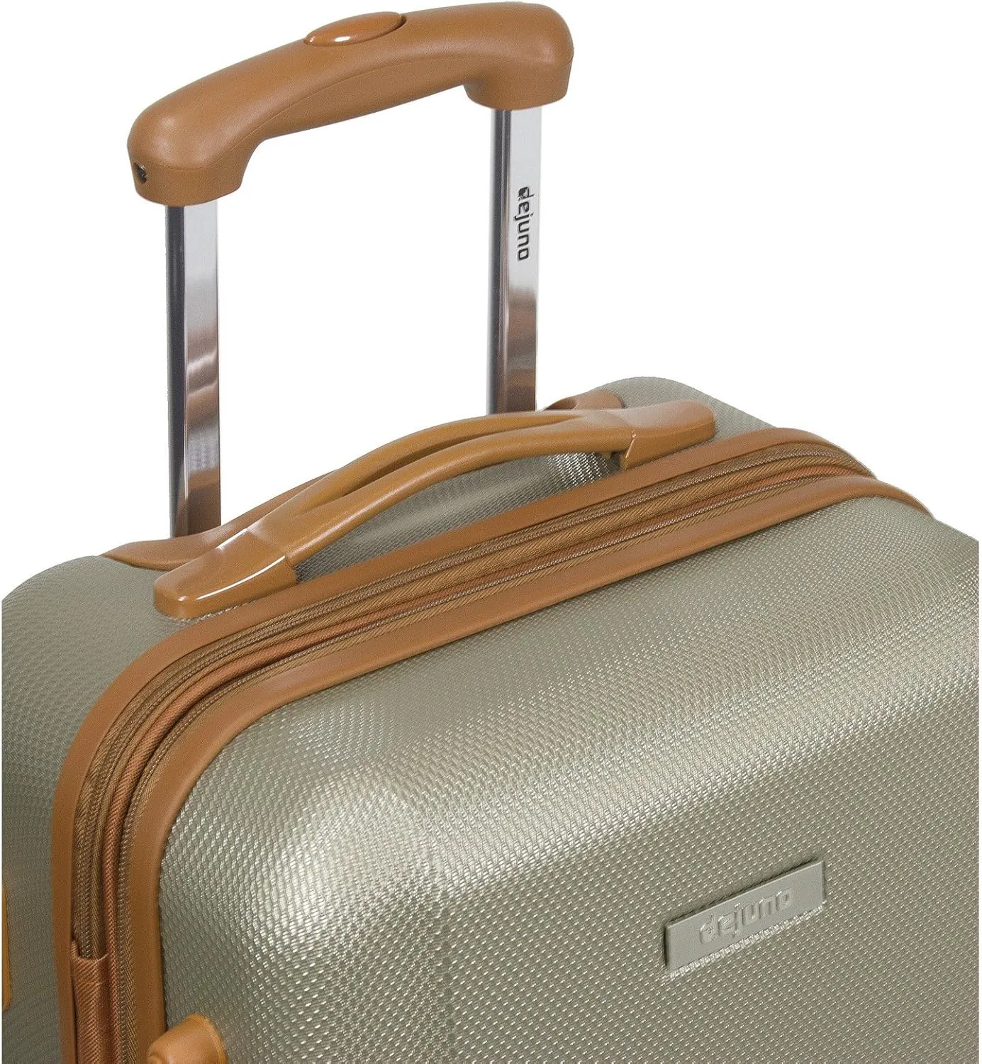 Dejuno Legion New Generation 3-pc Hardside Spinner TSA Combination Lock Luggage Set, Expandable, Beige, 3-Piece