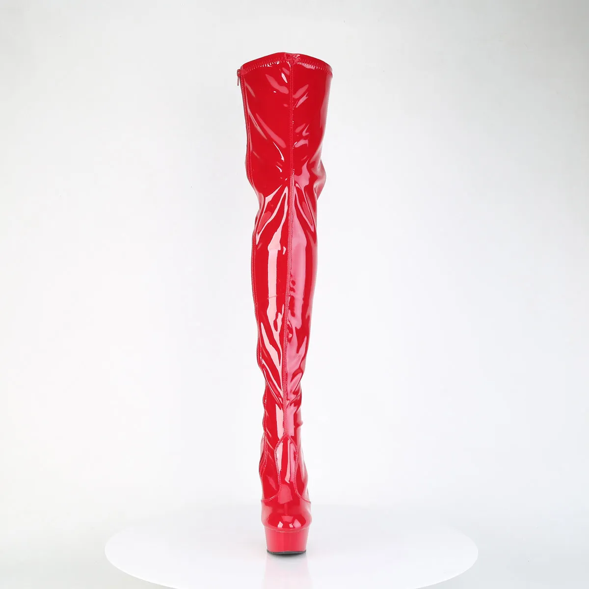 DELIGHT-4000 Pleaser Red Sexy Platform Shoes (Pole Dancing Heels)