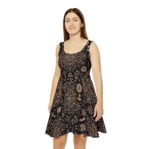 Dipaliz Floral Womens Skater Dress
