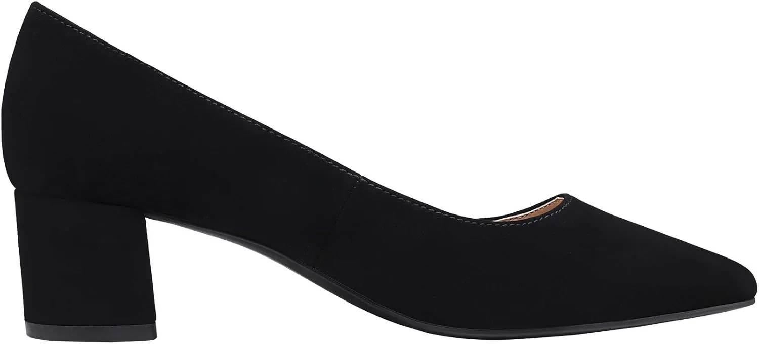 DREAM PAIRS Women??s Chunky Low Block Heels Closed Toe Dress Pumps Shoes
