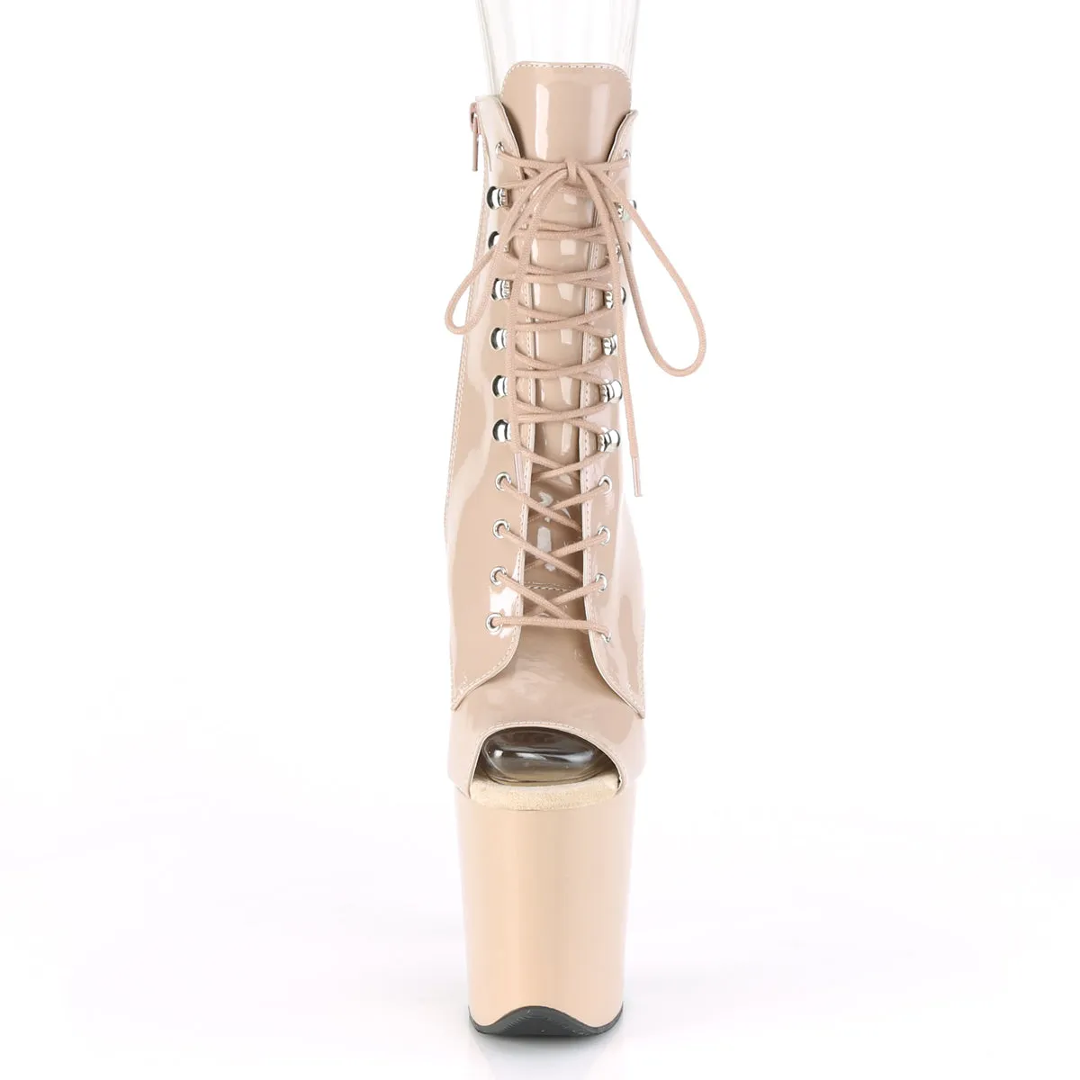 FLAMINGO-1021 Pleaser Nude Sexy Platform Shoes (Pole Dancing Heels)