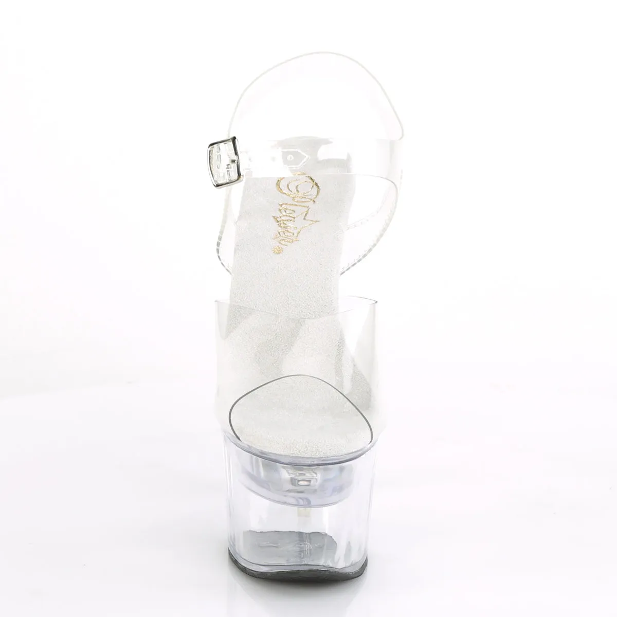 FLASHDANCE-708 Pleaser Clear Sexy Platform Shoes (Pole Dancing Heels)