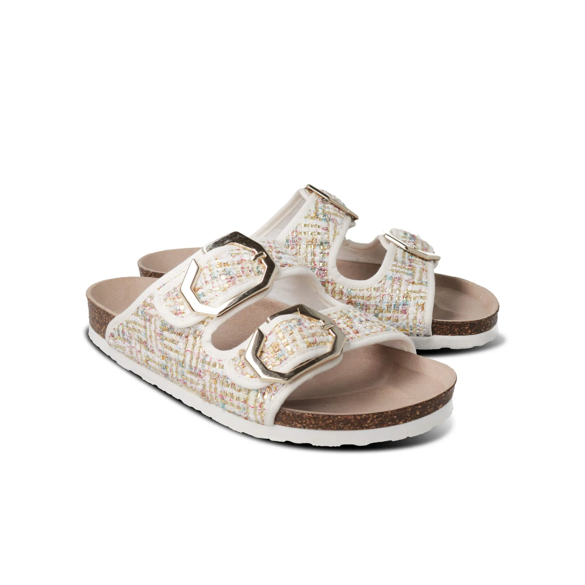 Galia White Sandal