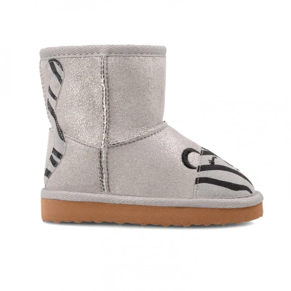 Garvalin 221841-A Girls Winter Boots - Gris (Grey)