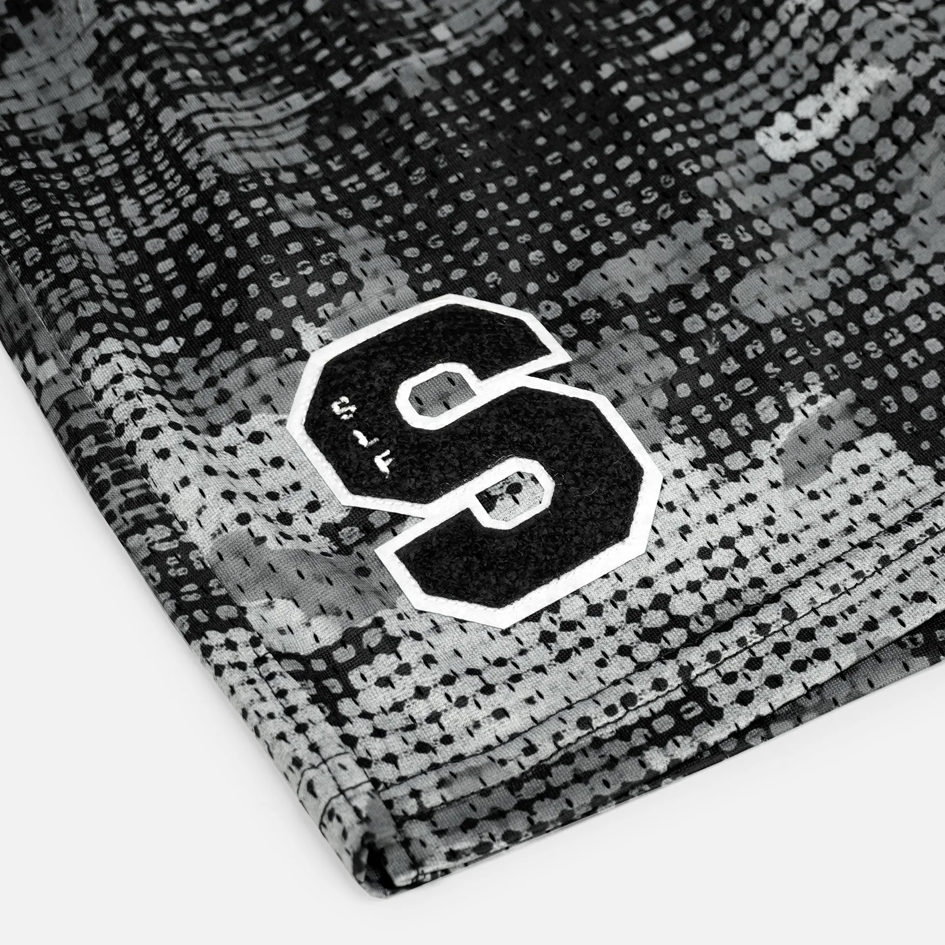 Gray Urban Camo Shorts - 5"