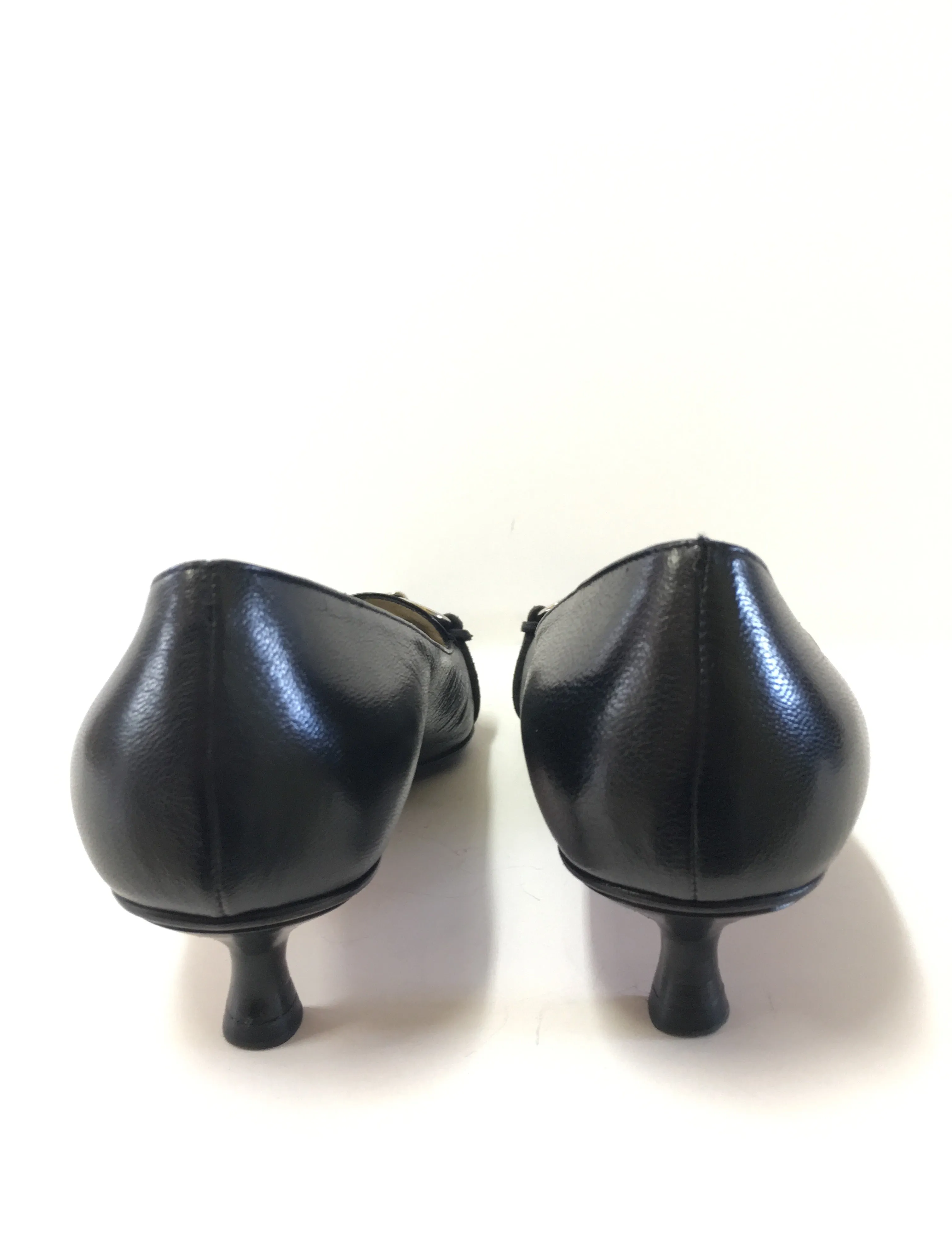 GUCCI HORSEBIT PUMPS KITTEN HEELS SIZE 38C