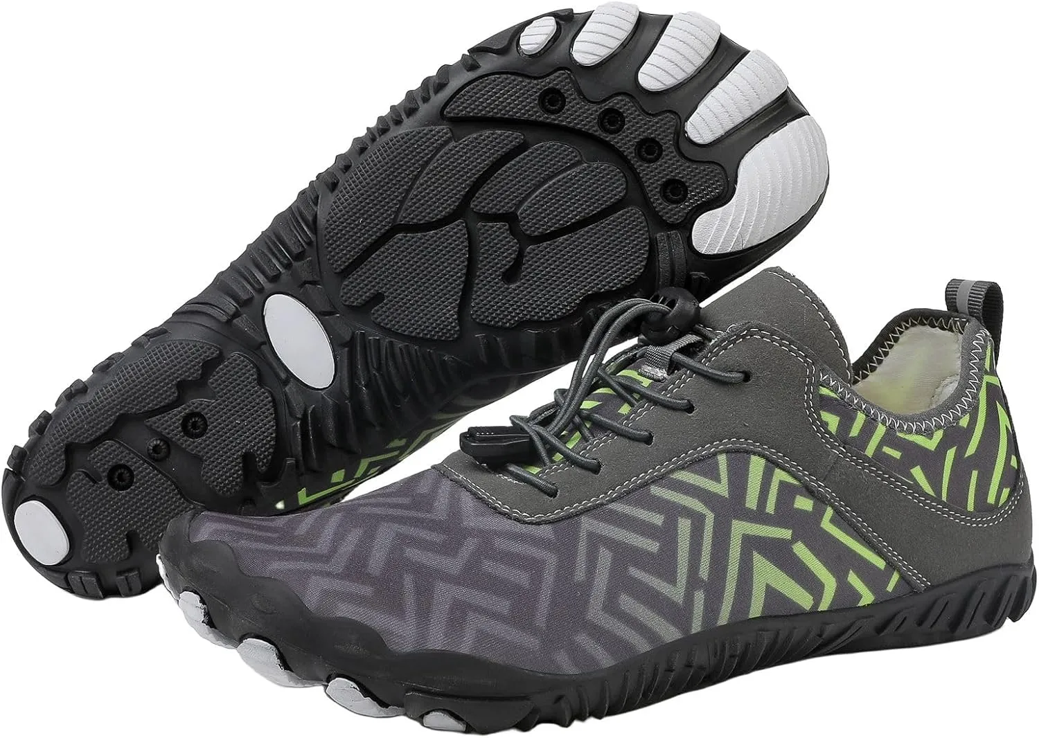Hiking Shoes for Women Men Hike Pro Barefoot Shoes Wide Toe Box Non-Slip Walking Shoes Quick-Dry Aqua Sock Barefoot Beach Swim Shoes Outdoor Hiking Footwear Unisex