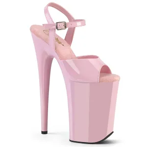 INFINITY-909 Pleaser Baby Pink Patent Sexy Platform Shoes (Pole Dancing Heels)