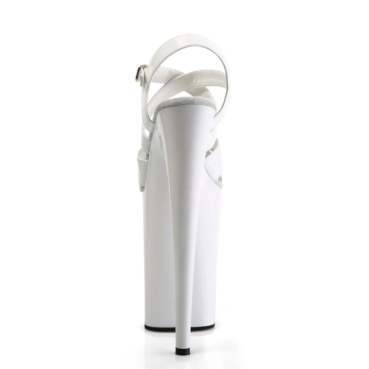 INFINITY-997 Pleaser White Patent Sexy Platform Shoes (Pole Dancing Heels)