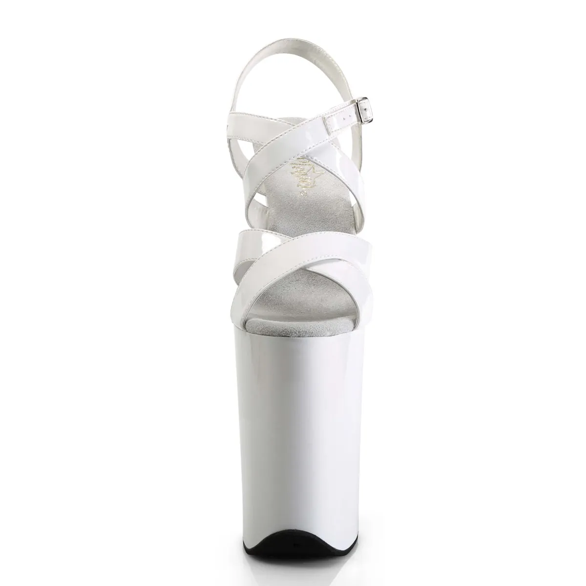 INFINITY-997 Pleaser White Patent Sexy Platform Shoes (Pole Dancing Heels)