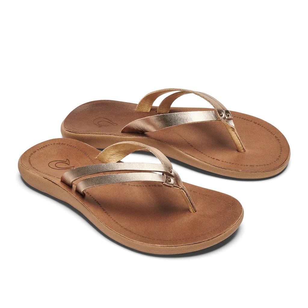 LADIES OLUKAI KAPEHE LUANA - BUBBLY/SAHARA
