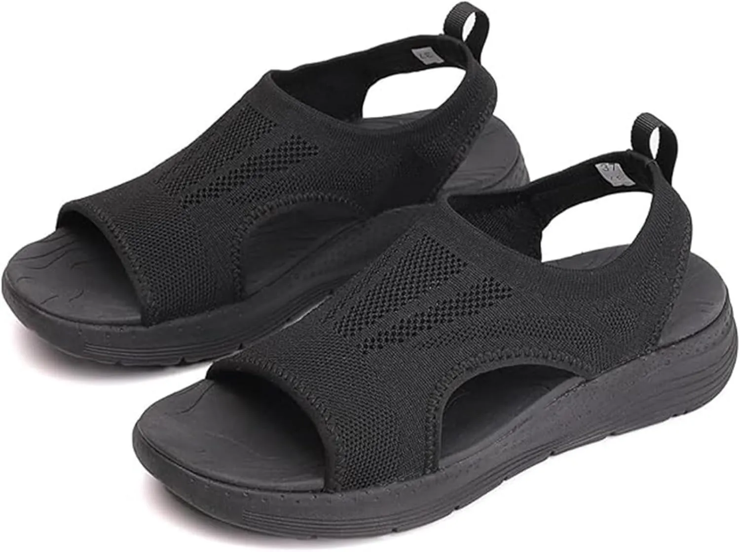 Ladmiple Sandals Women Comfortable Walking Orthotic Sandals Open Toe Arch Support Slides Dressy Summer Orthopedic Flip Flops