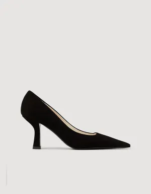 Linda Suede Pumps Black
