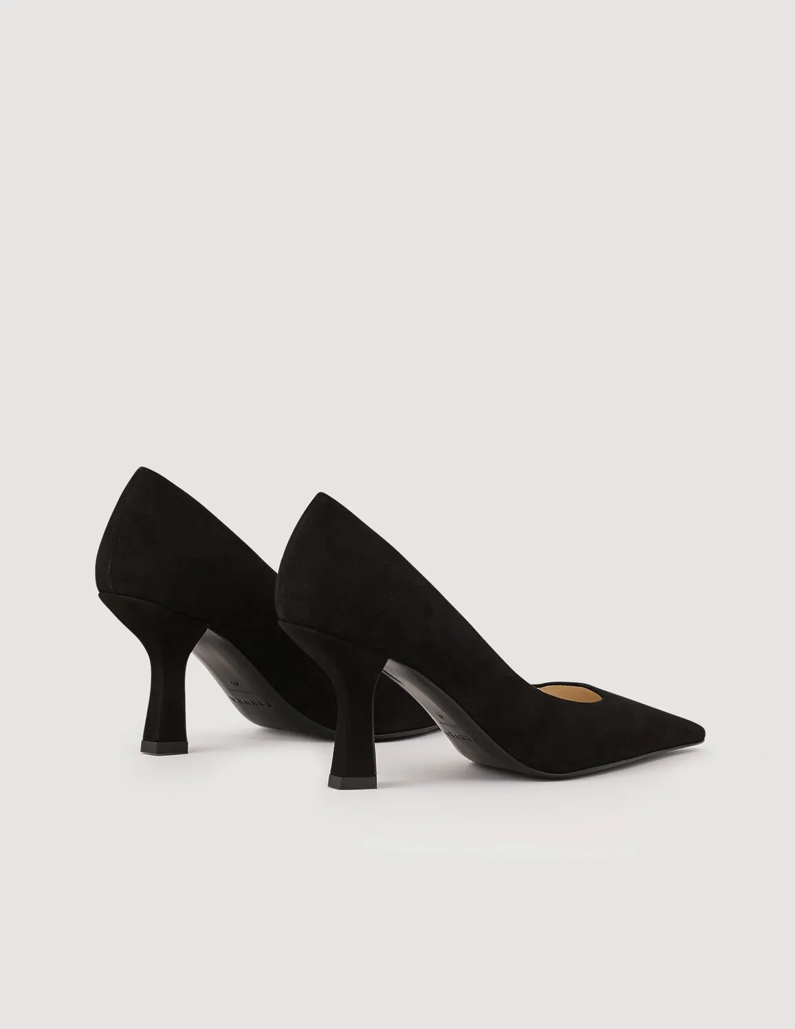 Linda Suede Pumps Black