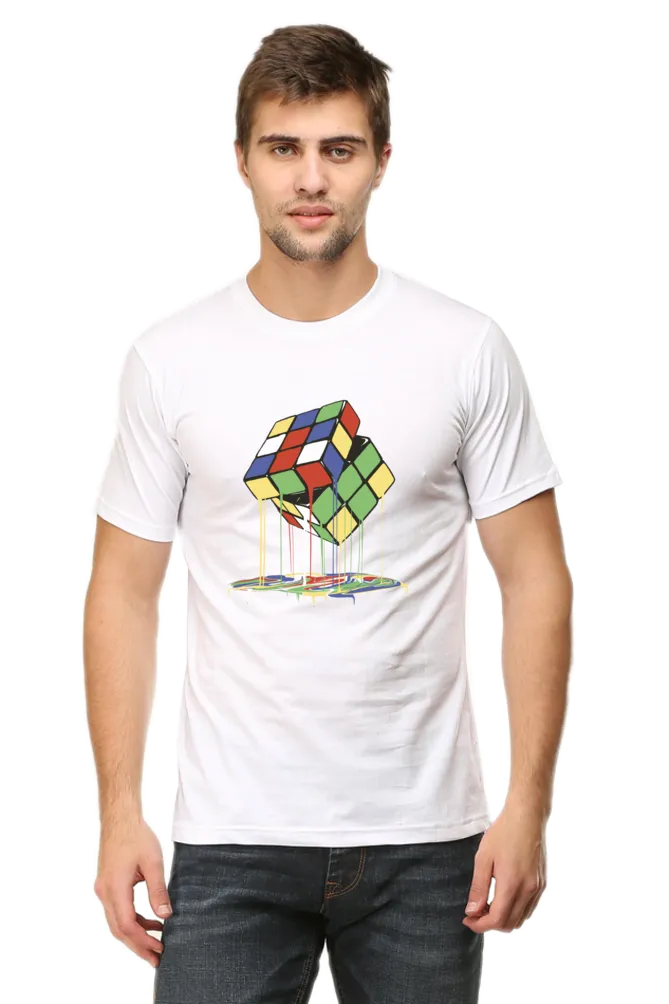 Magic Melts Cube Printed T-shirt for men