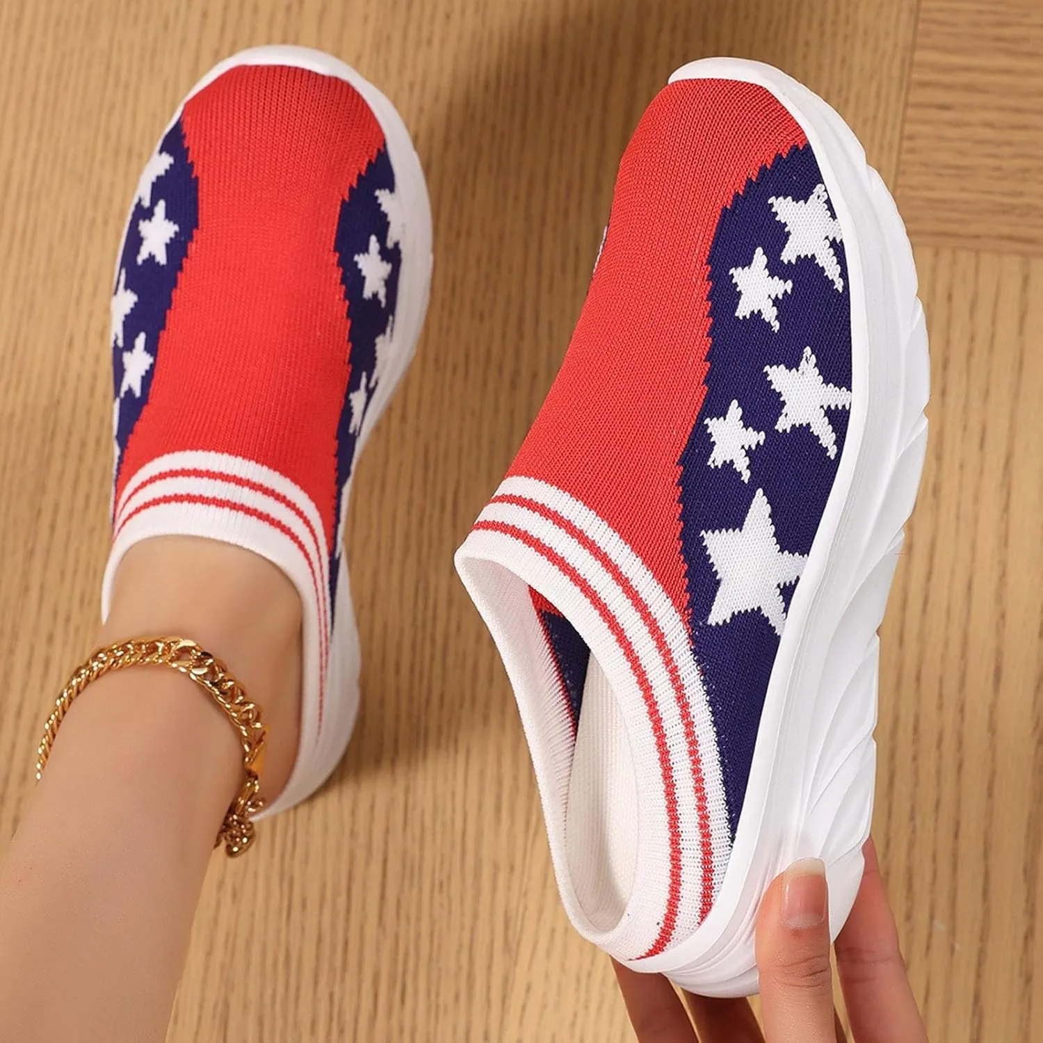 Mens Sandals Summer Single Mesh Breathable Clearance UK Mens Vintage Closed Toe Soft Wide Fit Thick Bottom Casual Slip on Shoes Vacation Comfortable All Day Walking Casual Sandals (Pink 4 UK)