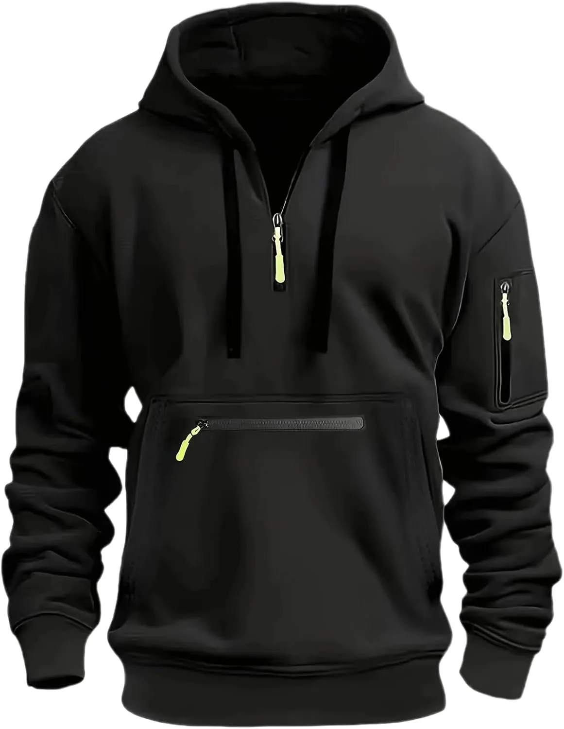 Mens Short Sleeve Hoodie Workout Gym Sweatshirts Casual Lightweight Athletic Muscle Hoodies Pullover Cotton Hooded T-Shirts