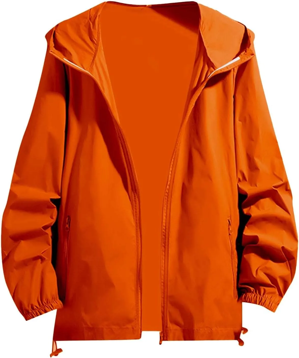MIDOO Lightweight Jackets for Men Hoodie Casual Full Zip Long Sleeve Hooded Sweatshirt Athletic Sports Hiking Jacket Coats
