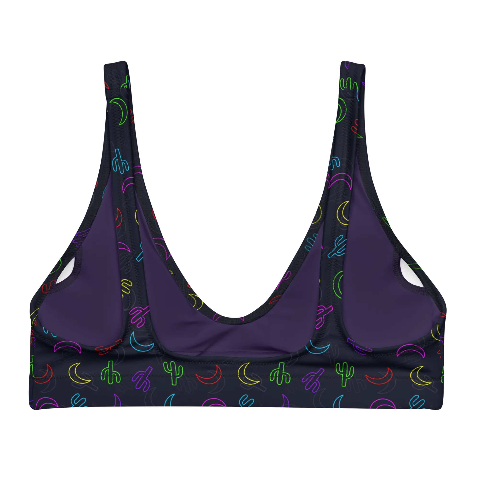 Neon Nights Bikini Top
