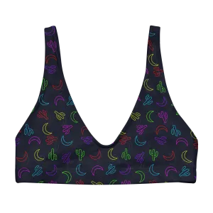 Neon Nights Bikini Top