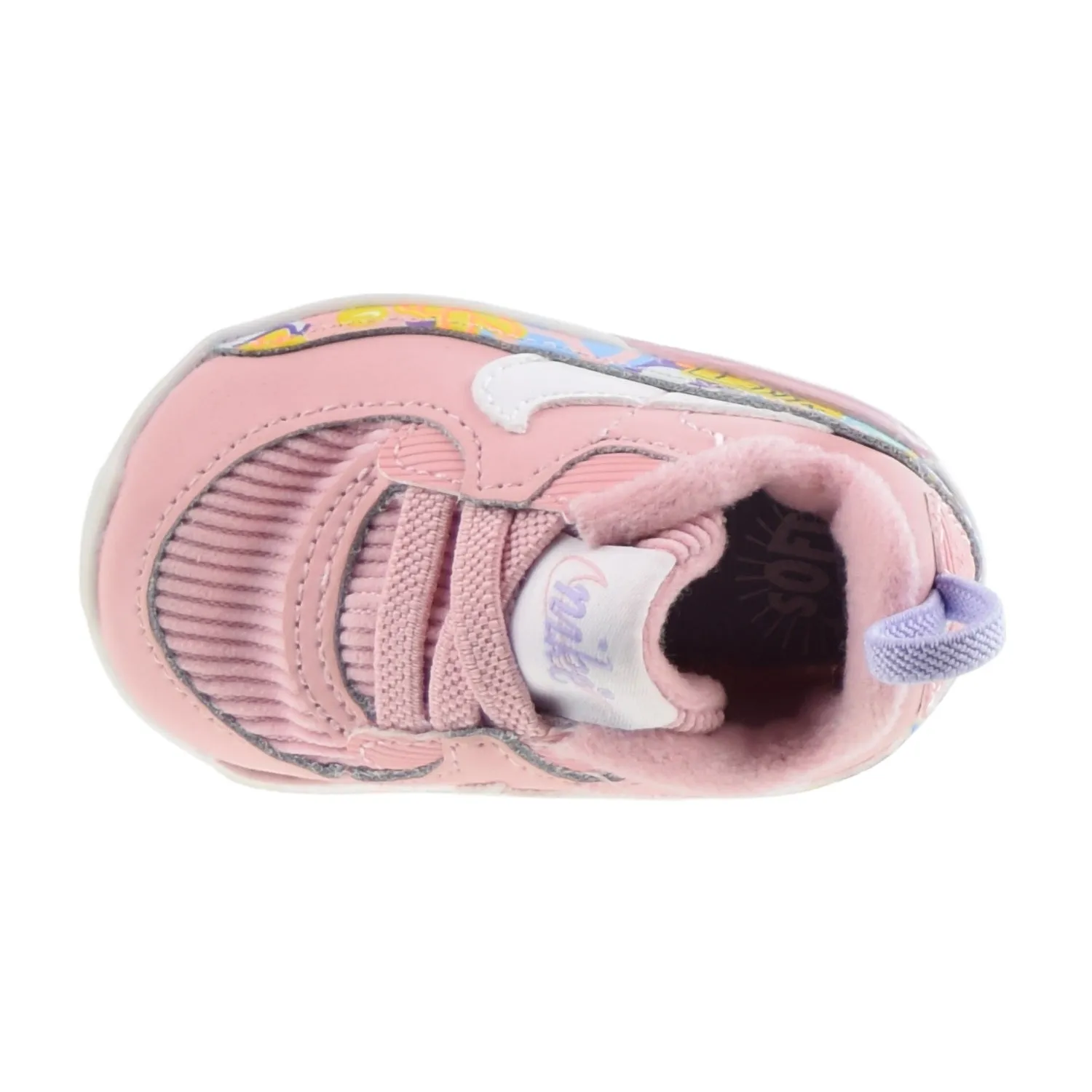 Nike Max SE (CB) Crib Shoes Pink Glaze-White-Purple Dawn