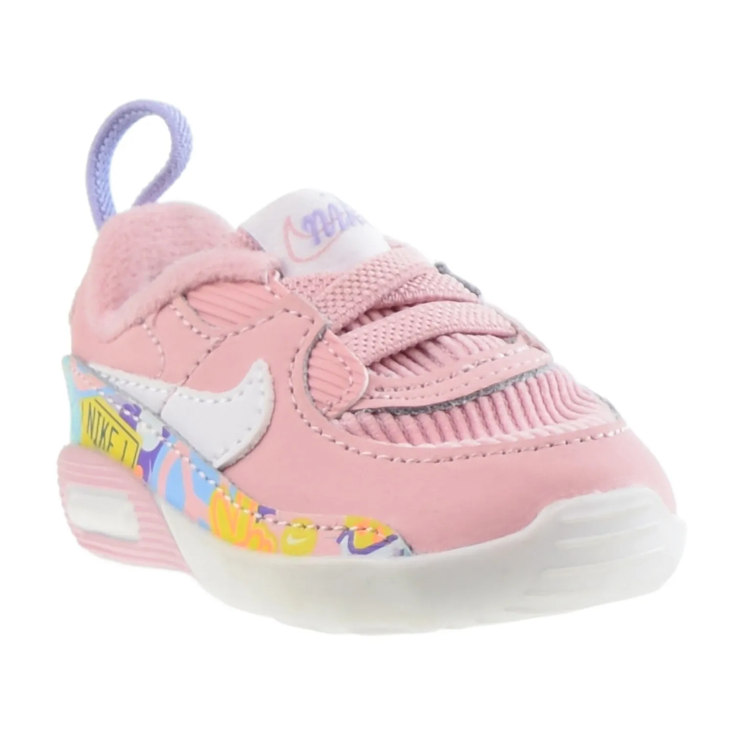 Nike Max SE (CB) Crib Shoes Pink Glaze-White-Purple Dawn