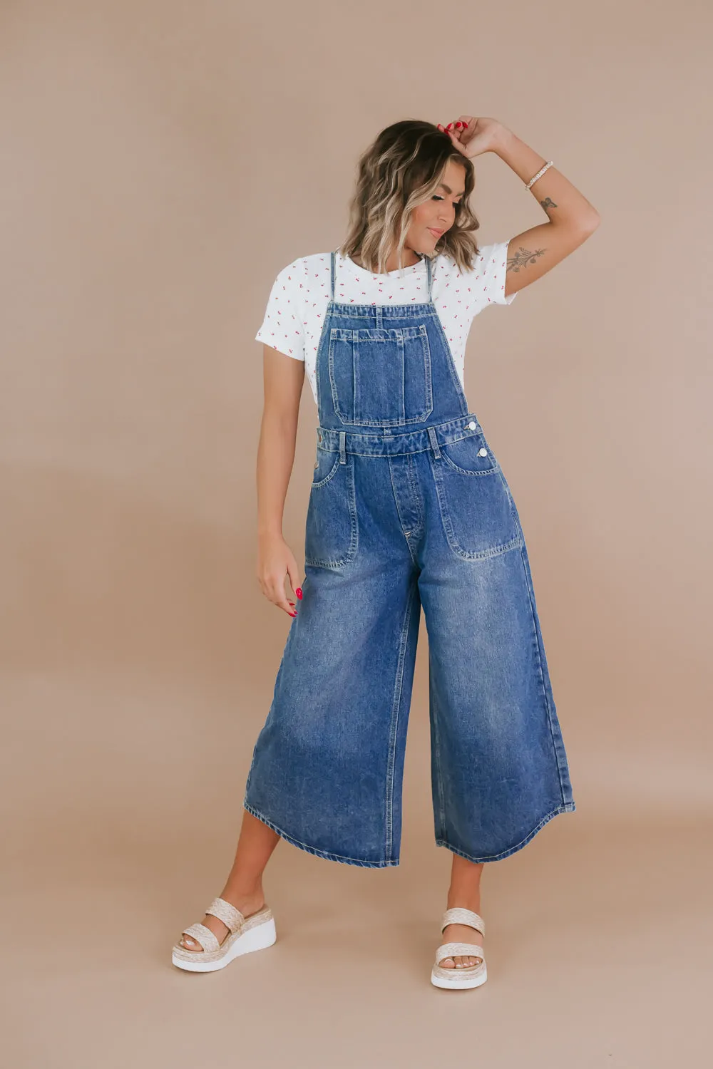 Oli & Hali: Denim Midlength Overall