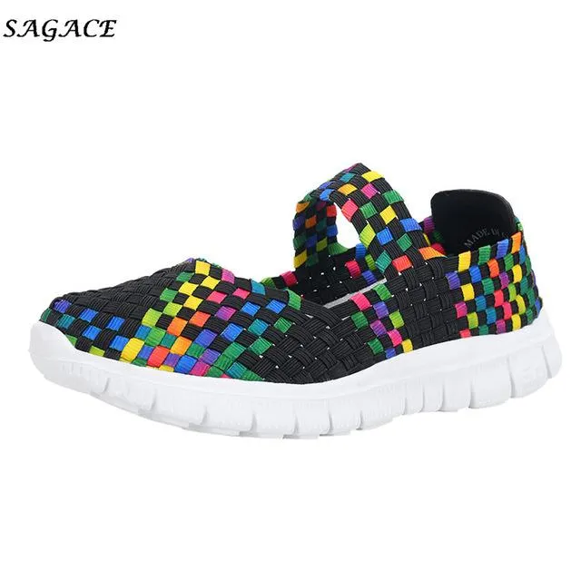 "Breathable, Lightweight, Casual, Slip-on, Travel Shoes for women. Girls' Soft Sneakers, Flat Shoes Suitable for Summer, Autumn, Spring and Winter."