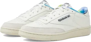 Reebok Unisex Club C 85 Sneaker, Chalk/Chalk/Semi Classic Teal, 11 US Men