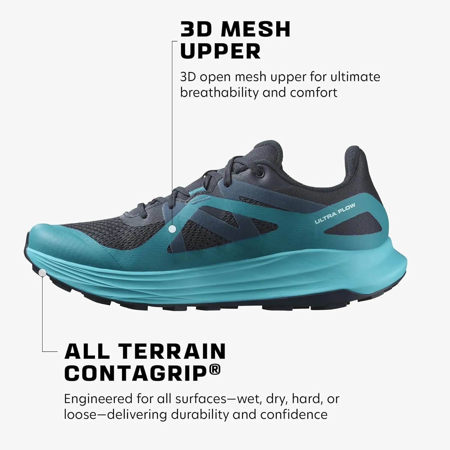 Salomon Men's ULTRA FLOW Trail Running Shoes for Men