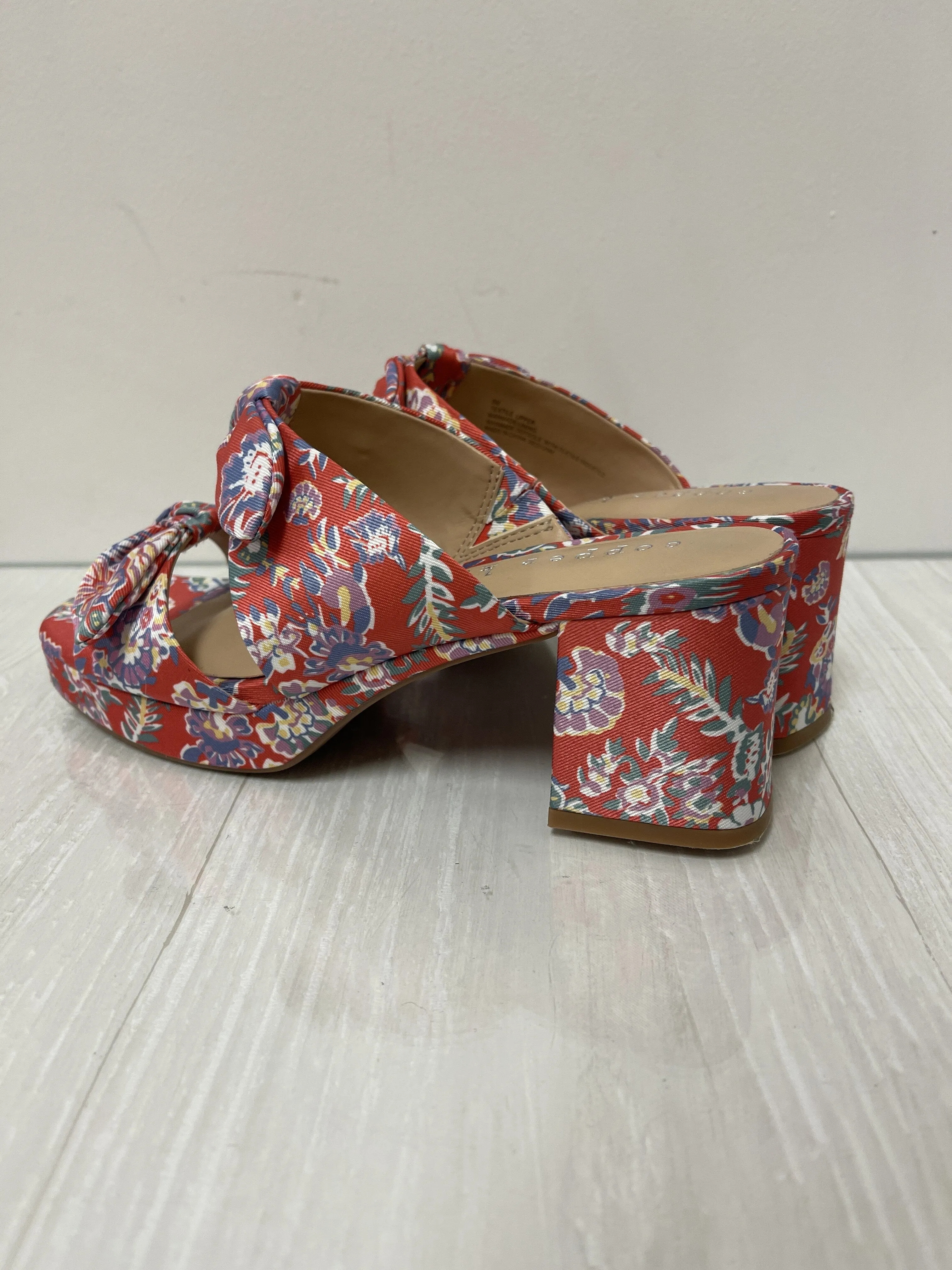 Shoes Heels Block By Copper Key  Size: 8