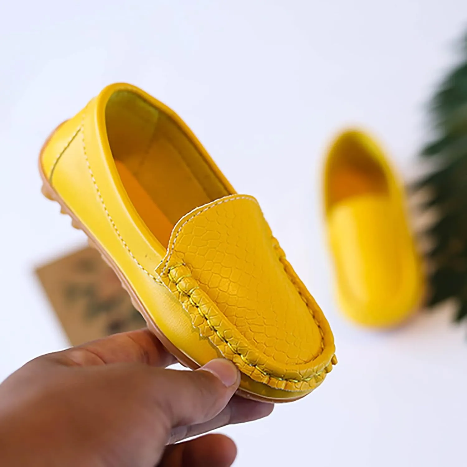 Size 5 Shoes for Girls Toddler Little Kid Boys Girls Soft Slip On Loafers Dress Flat Shoes Size 12 Boys Shoes