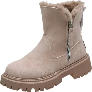 Snow Boots for Women Cute 10 Wide Warm Toes Winter Boots for Women Waterproof Wide Width Waterproof Winter Boots Slip on Boots for Snow and Ice Botas De Invierno Para La Nieve De Mujer Con Peluche